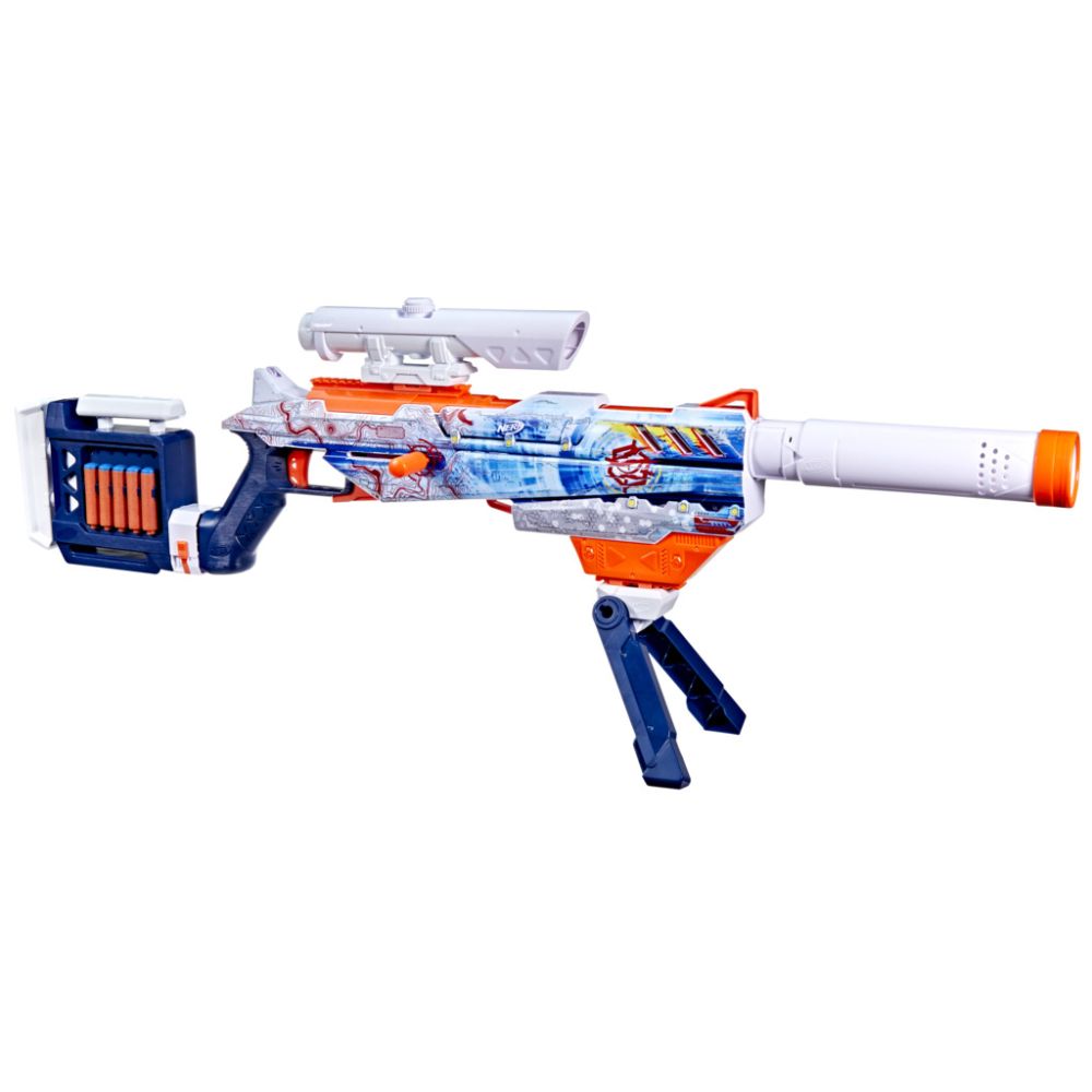 Бластер с 24 дунапренени стрелички, Nerf Loadout, Artctic Zerostricker, G1763