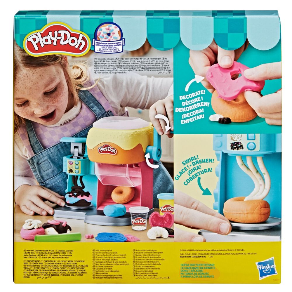 Комплект за игра, Play-Doh, Работилница за понички, G2308
