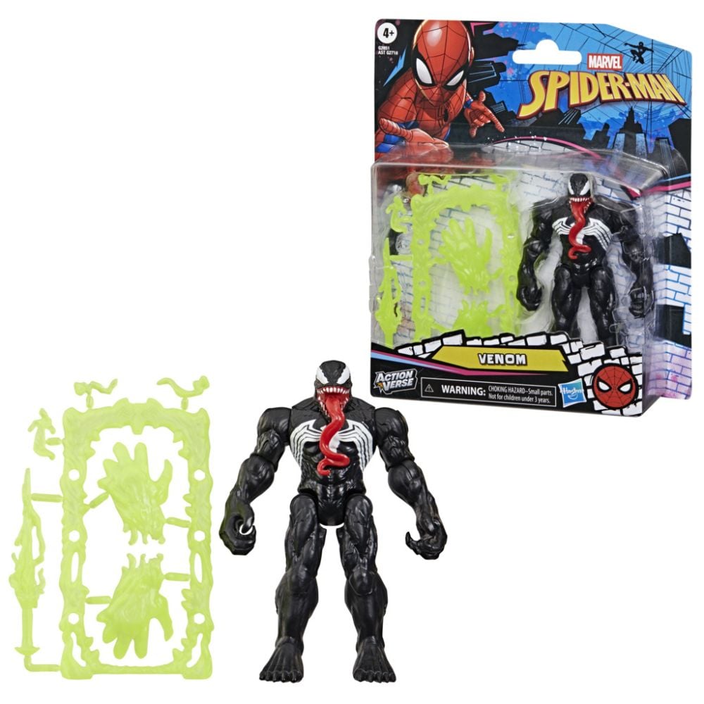 Фигурка с аксесоари, Marvel Spider-Man, ActionVerse, Venom, G2851