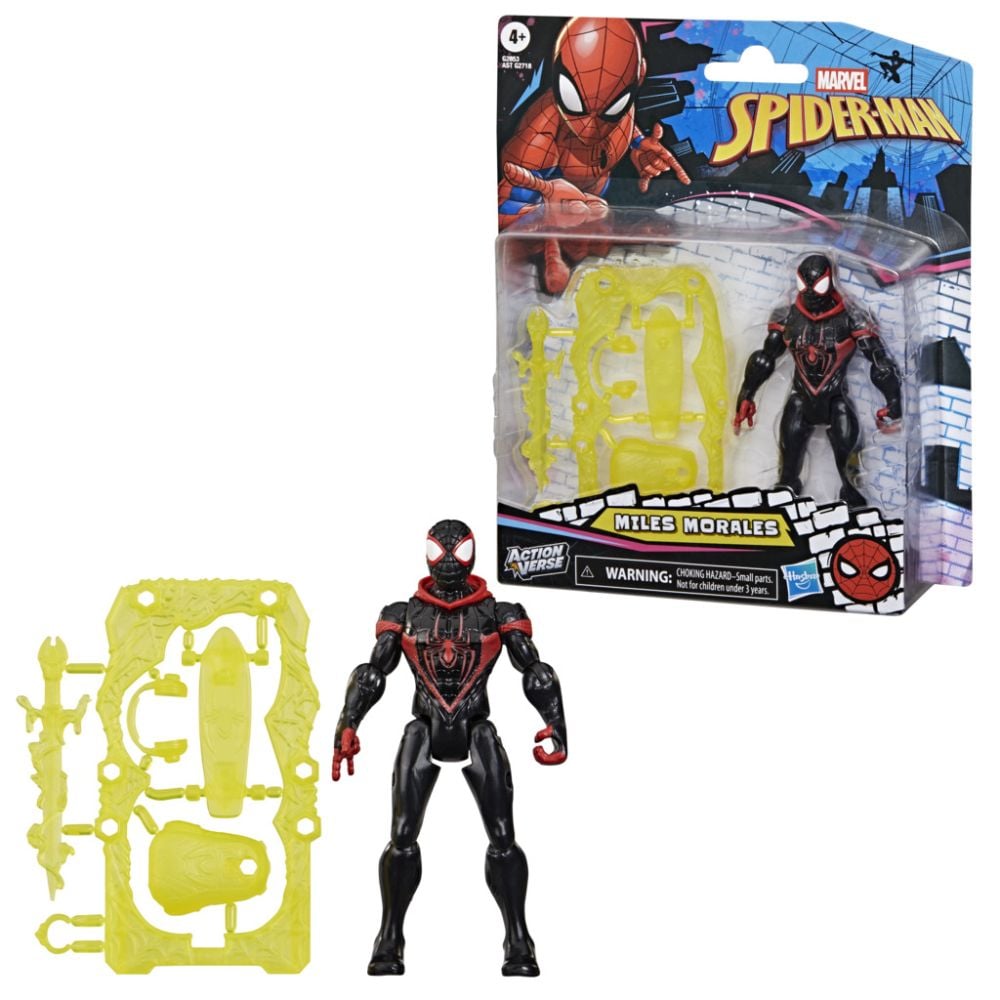 Фигурка с аксесоари, Marvel Spider-Man, ActionVerse, Miles Morales, G2853