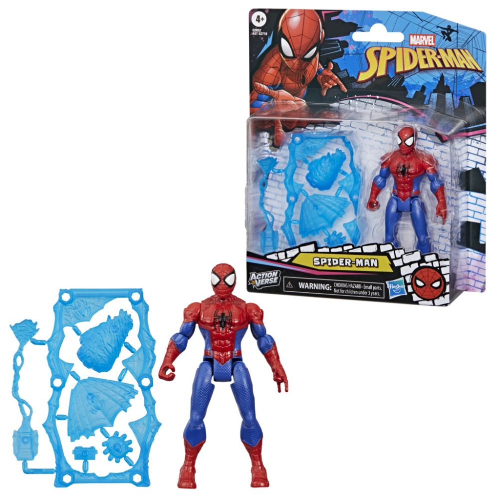 Фигурка с аксесоари, Marvel, ActionVerse, Spider-Man, G2852