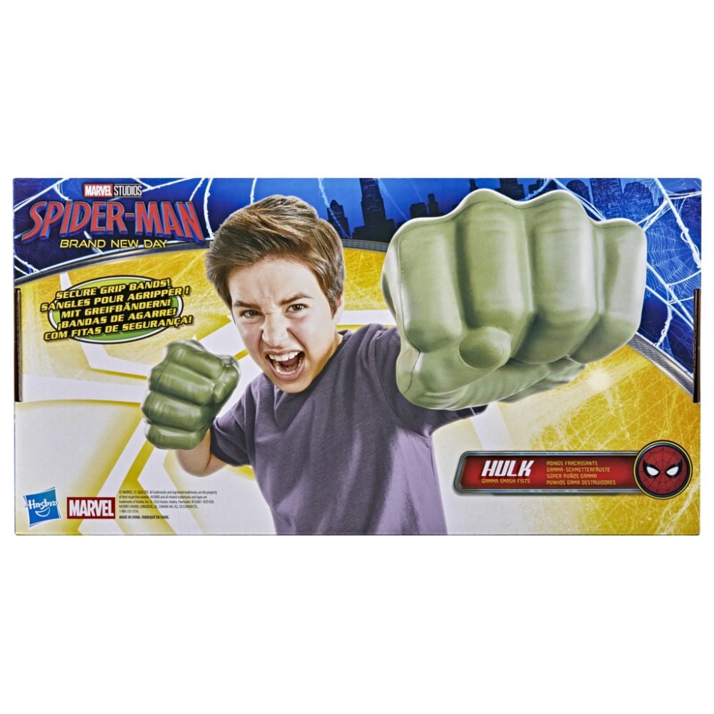 Комплект за игра, Marvel Spider-Man, Brand New Day, Hulk Gamma Smash Fists, G3594