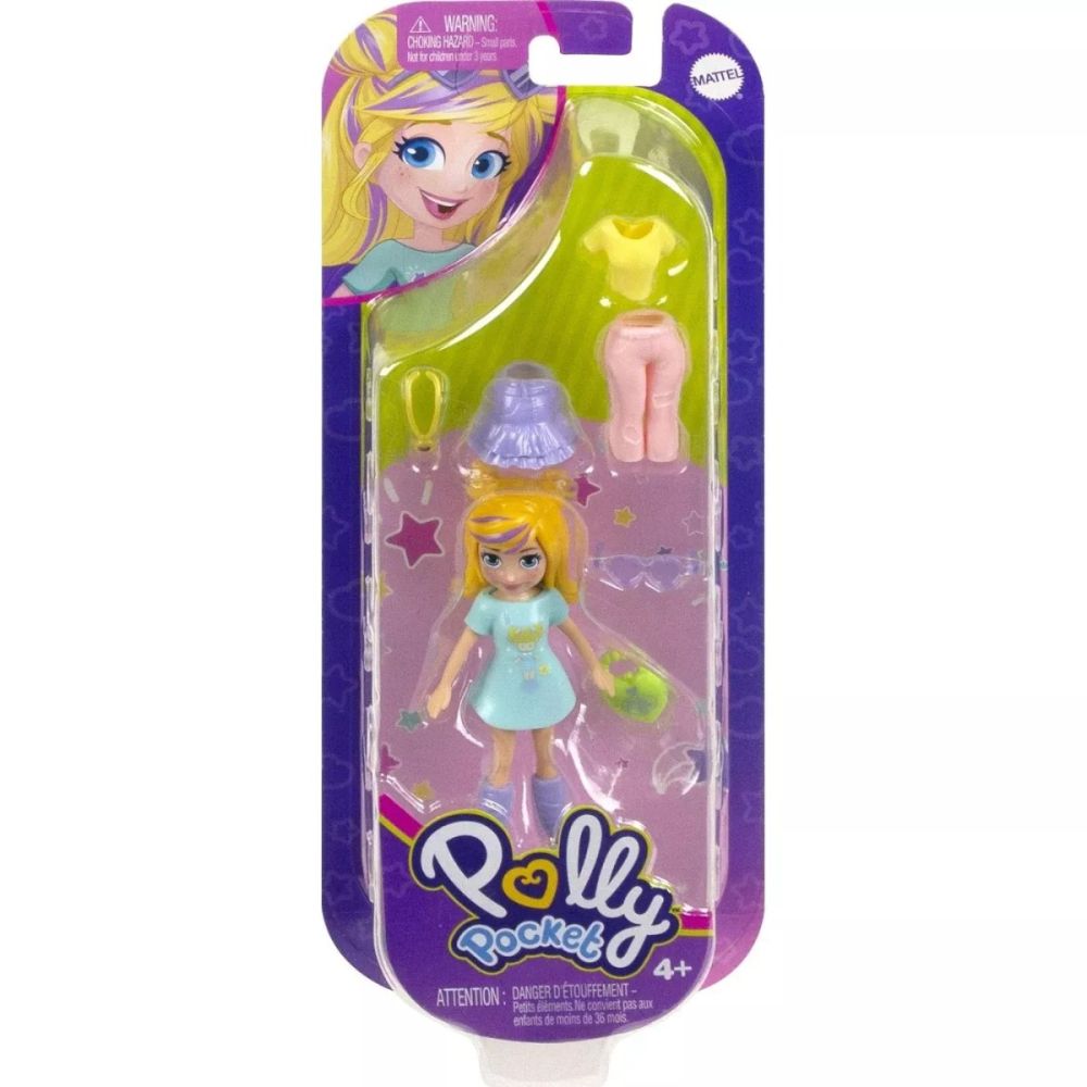 Мини кукла с дрехи за преобличане Polly Pocket, HKV83