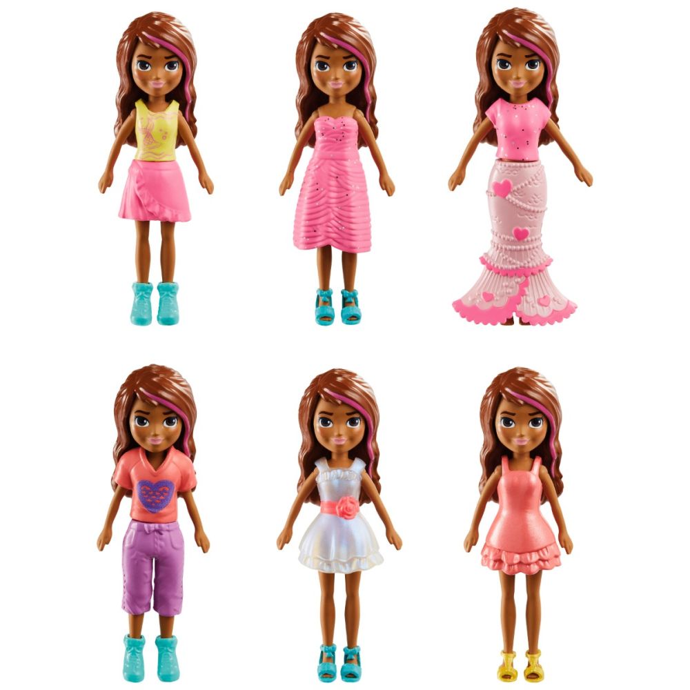 Комплект 2 кукли с дрехи и аксесоари, Polly Pocket, HKV96