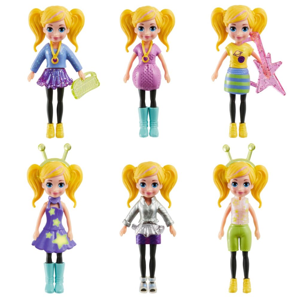 Комплект 2 кукли с дрехи и аксесоари, Polly Pocket, HKV97