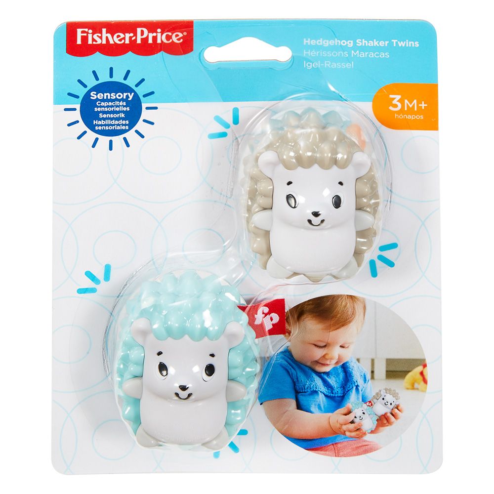 Играчка дрънкалка Fisher Price, Таралеж, FXC22