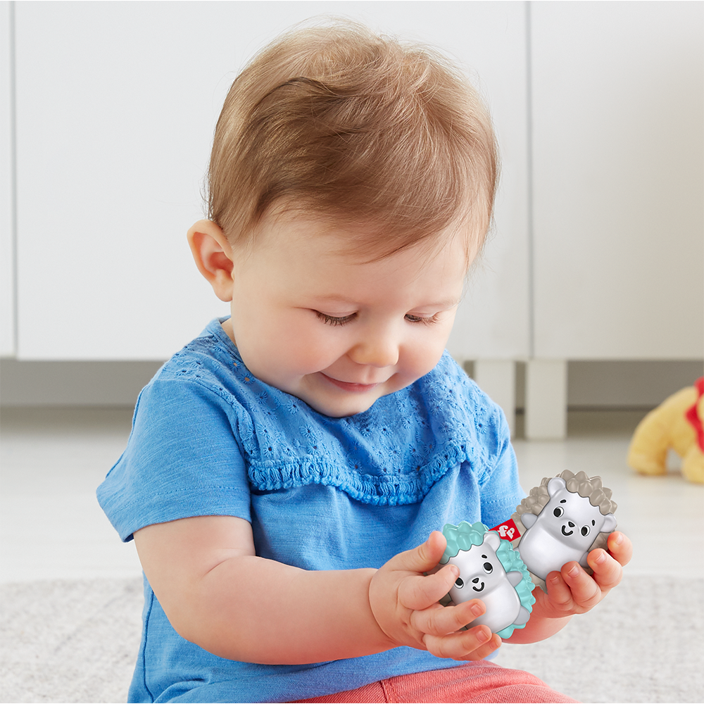 Играчка дрънкалка Fisher Price, Таралеж, FXC22