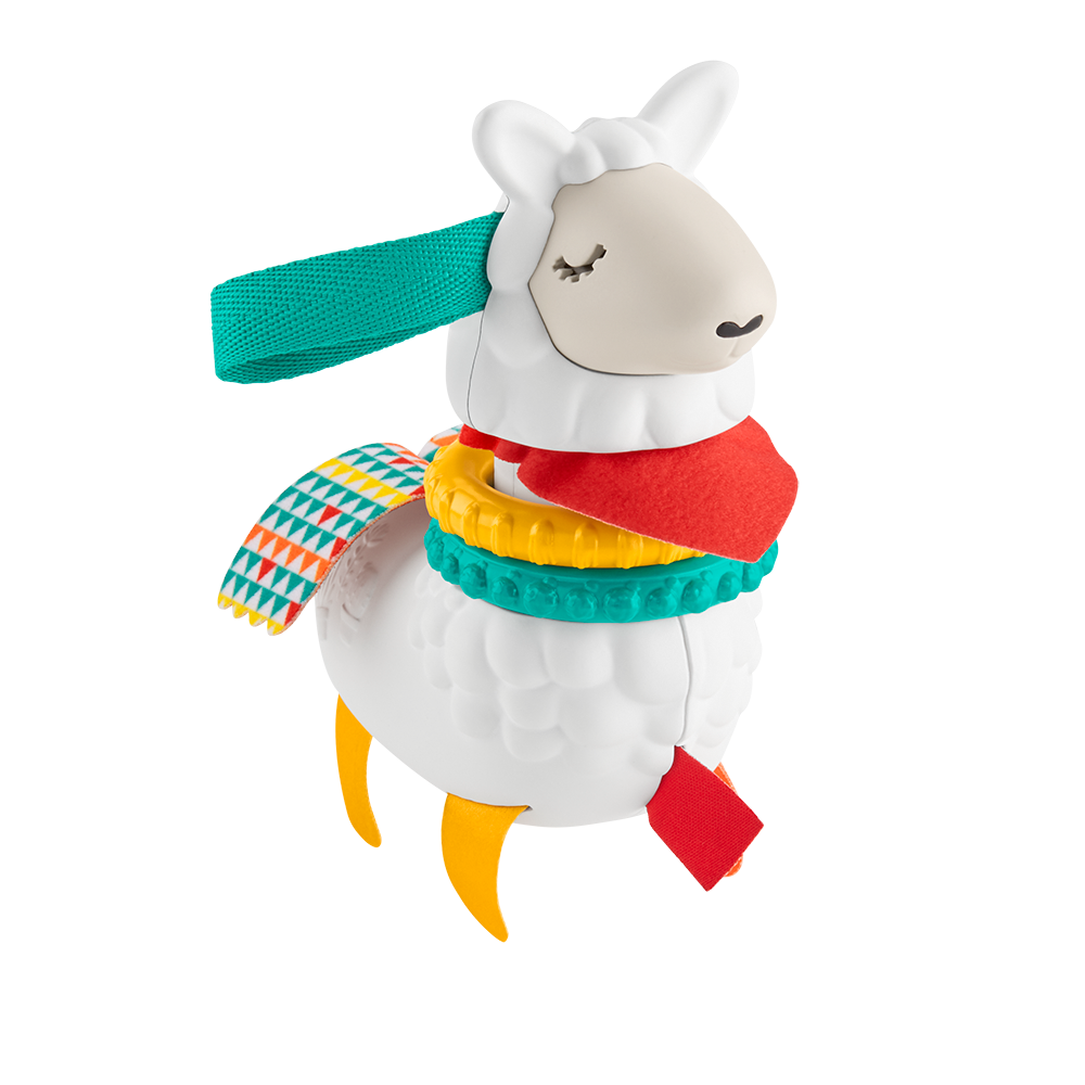 Играчка дрънкалка Fisher Price, Лама, FXC20