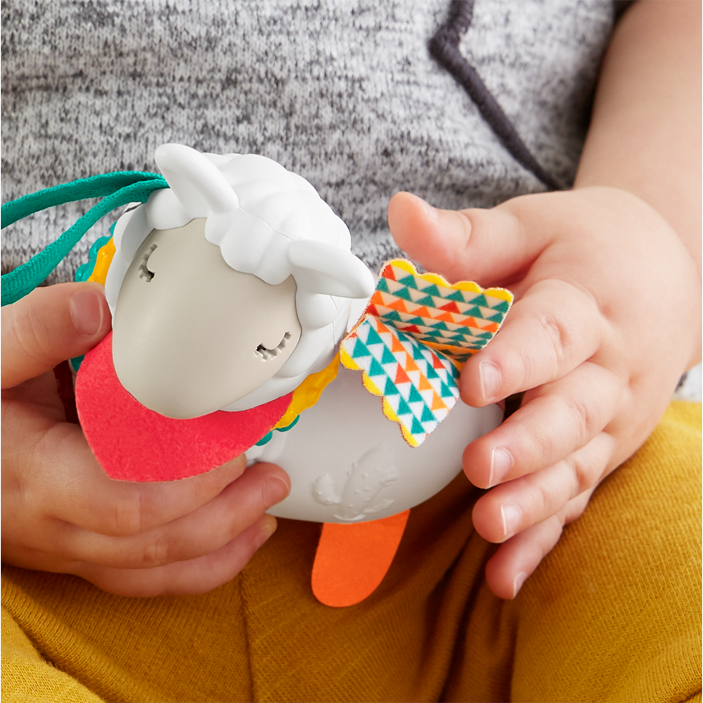 Играчка дрънкалка Fisher Price, Лама, FXC20