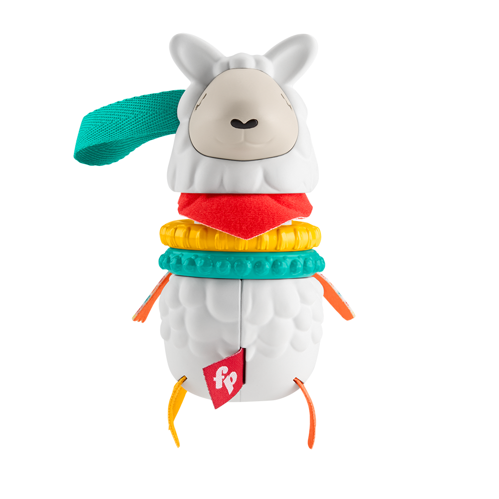 Играчка дрънкалка Fisher Price, Лама, FXC20