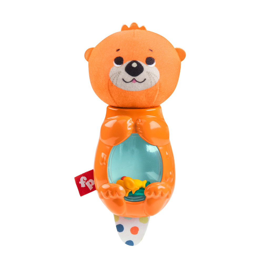 Играчка дрънкалка Fisher Price, Видра, FXC21