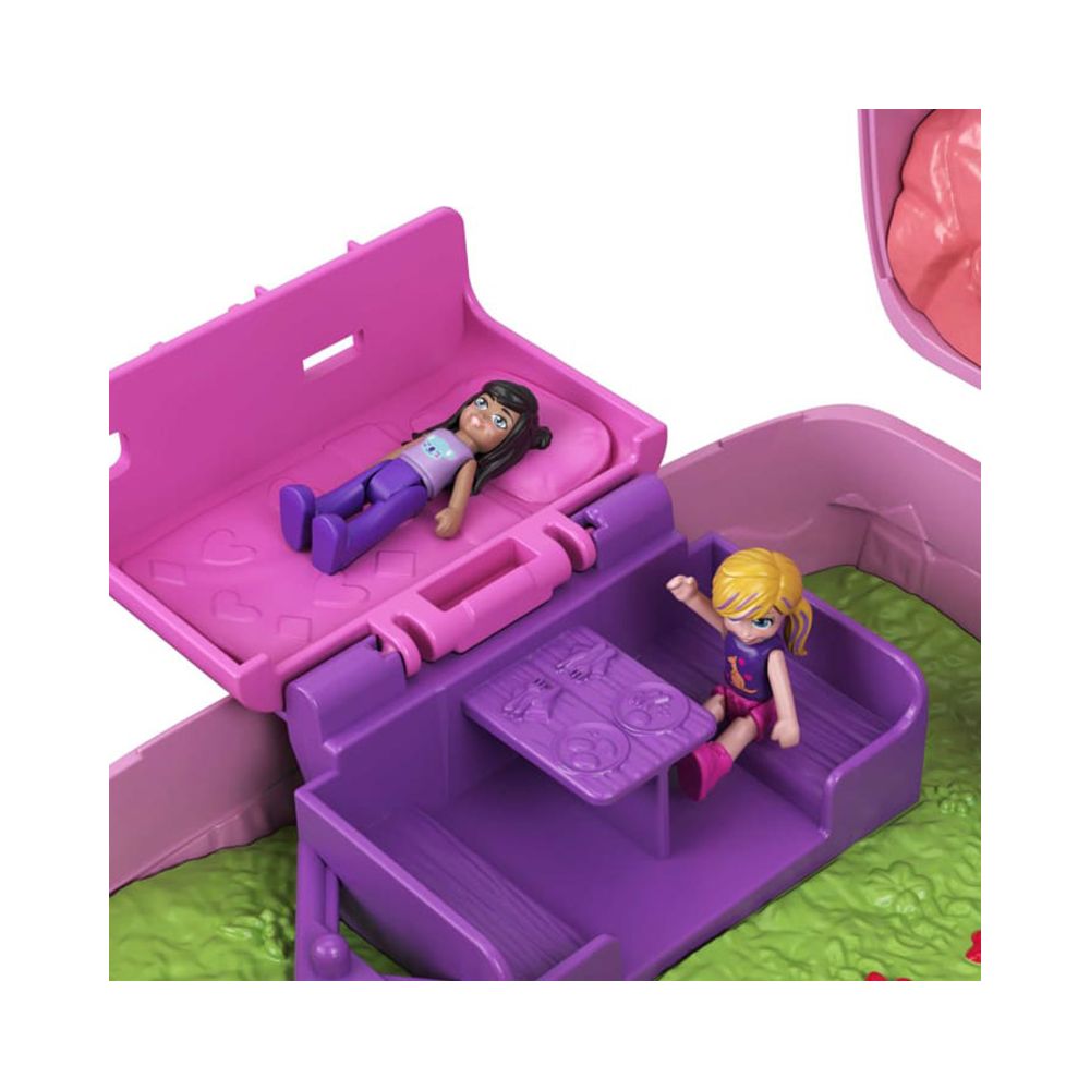 Комплект за игра с 2 кукли и аксесоари в чанта, Polly Pocket, Koala, GXC95