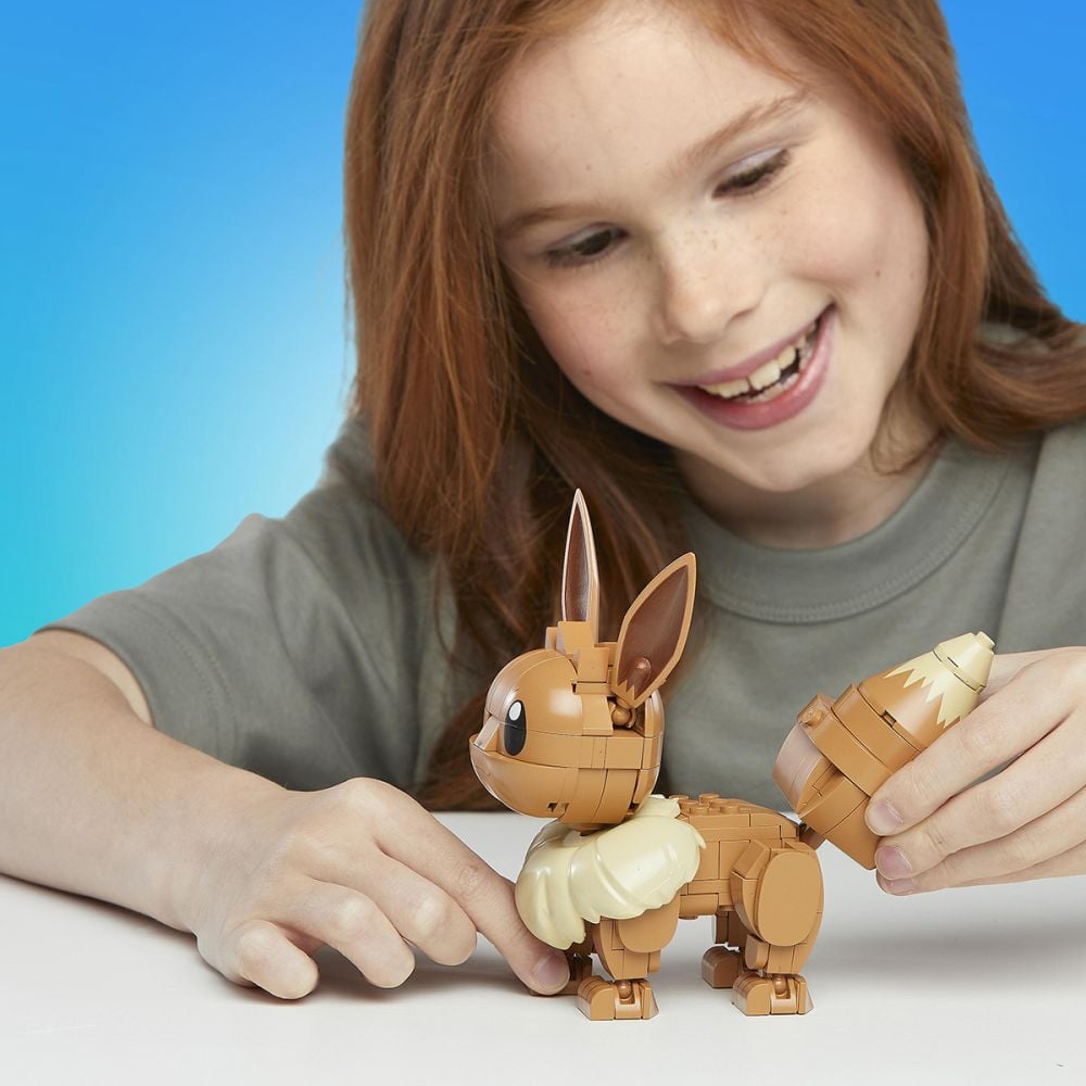 Строителен комплект, Mega Blocks, Pokemon Eevee, 215 части, HDL84