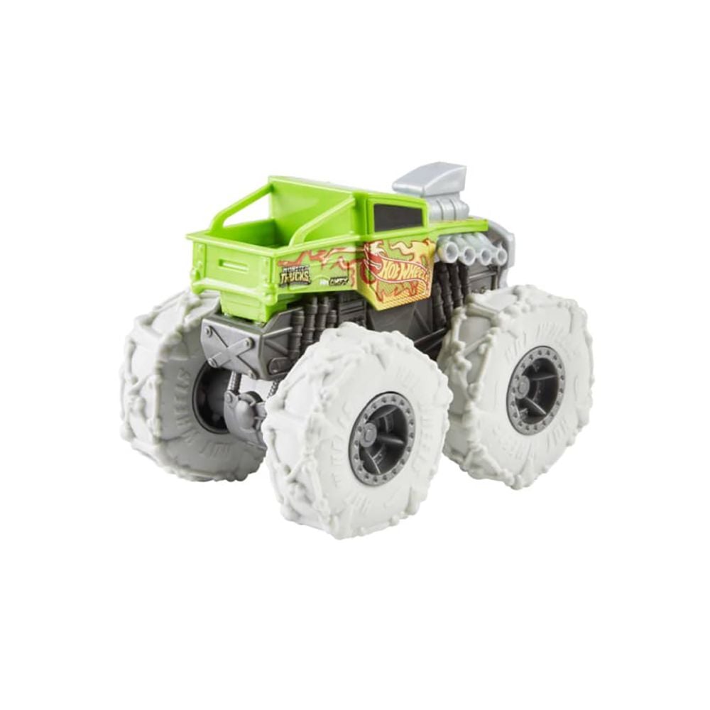 Високопроходим автомобил, Hot Wheels, Twisted Tredz, 1:43, Bone Shaker, GVK38