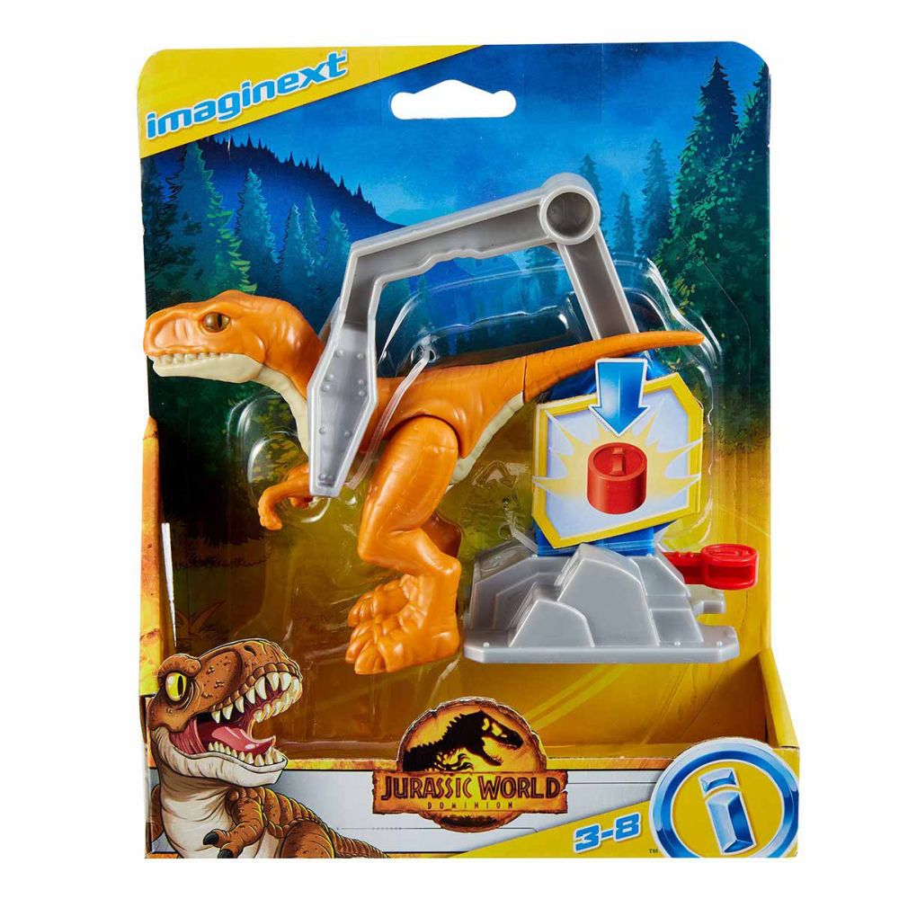 Фигурка динозавър и аксесоар, Imaginext Jurassic World, GVV95