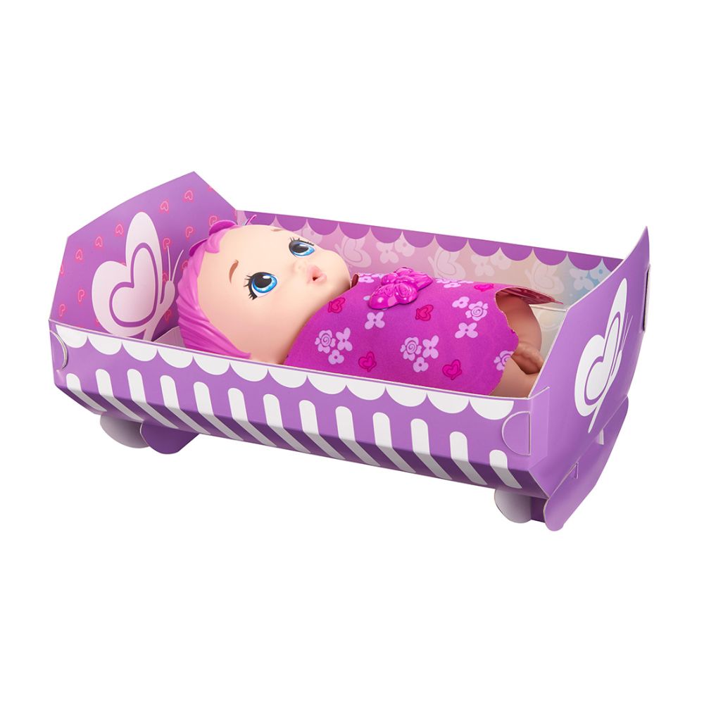 Кукла бебе, My Garden Baby, Feed and Change, GYP10, 30 см, Розов