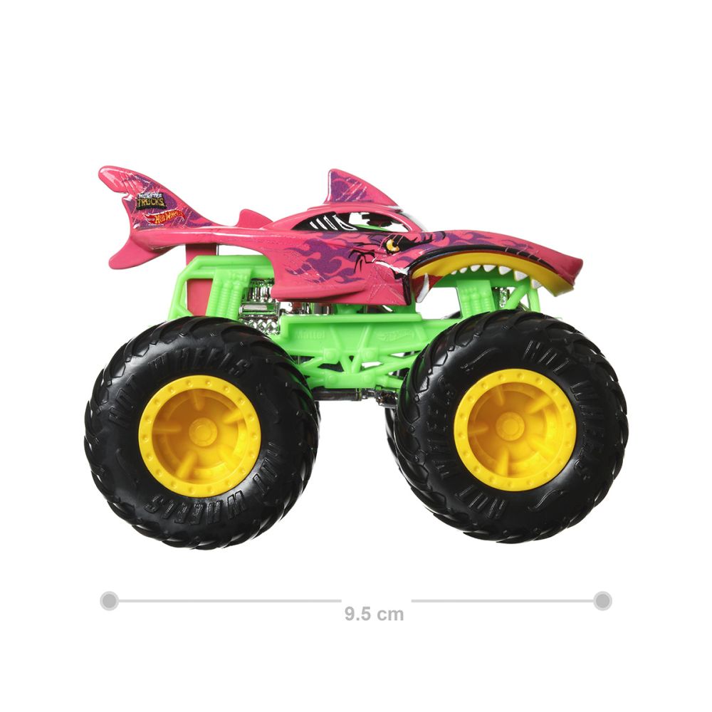 Високопроходим автомобил, Hot Wheels, Color Shifters, 1:64, Shark Wreak, HGX09