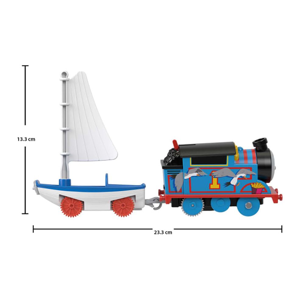 Комплект за игра, Самоходен локомотив с мост, Thomas and Friends, Thomas и Skiff, HGX65
