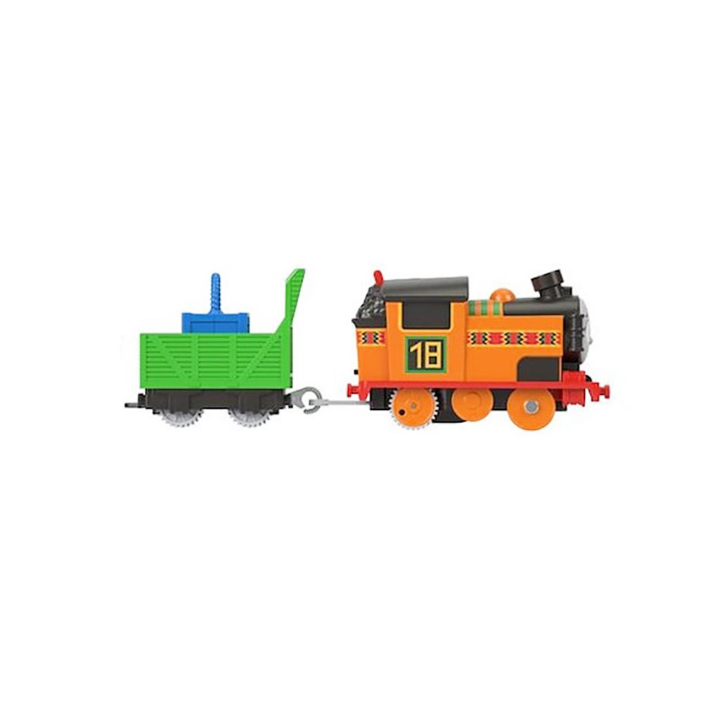 Комплект за игра, Моторизиран локомотив с вагон, Thomas and Friends, Nia, HGY78