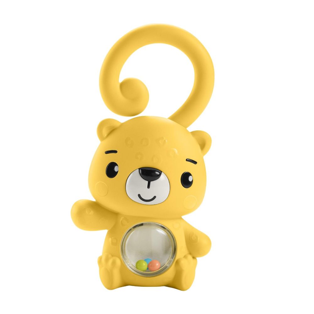 Играчка дрънкалка Fisher Price, Леопард, HKD71
