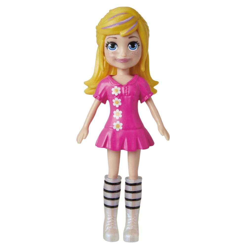 Мини кукла с животинче и дрехи за преобличане Polly Pocket, HKV89