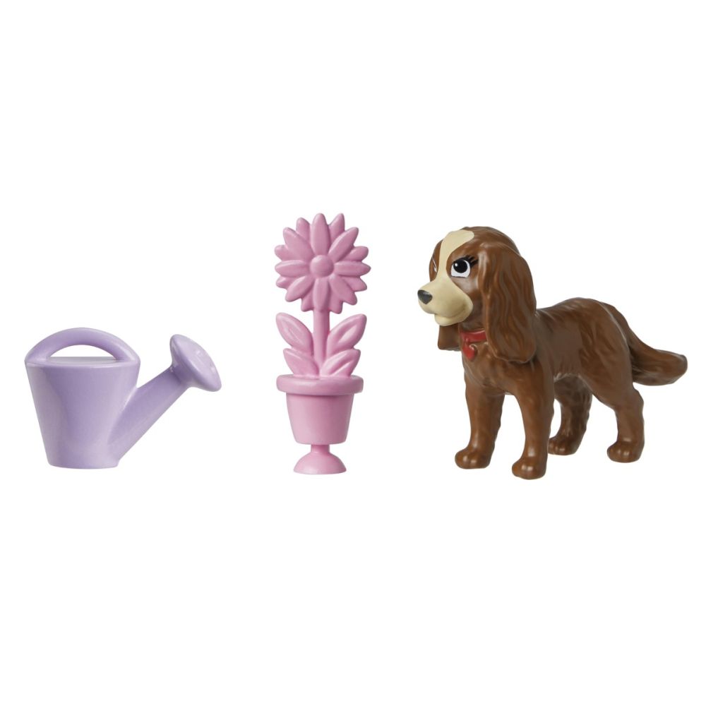 Мини кукла с животинче и дрехи за преобличане Polly Pocket, HKV89