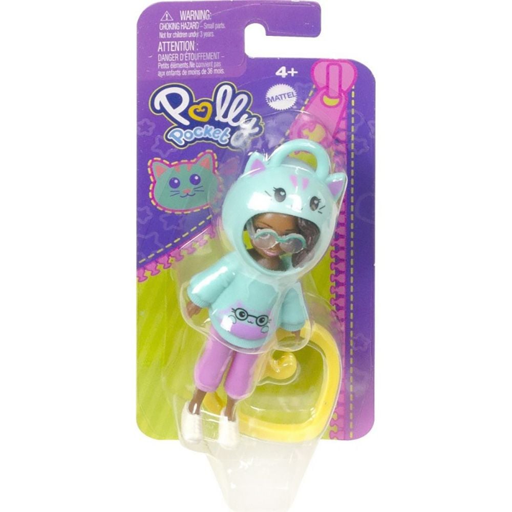 Кукла със суитшърт животно, Polly Pocket, HKV99