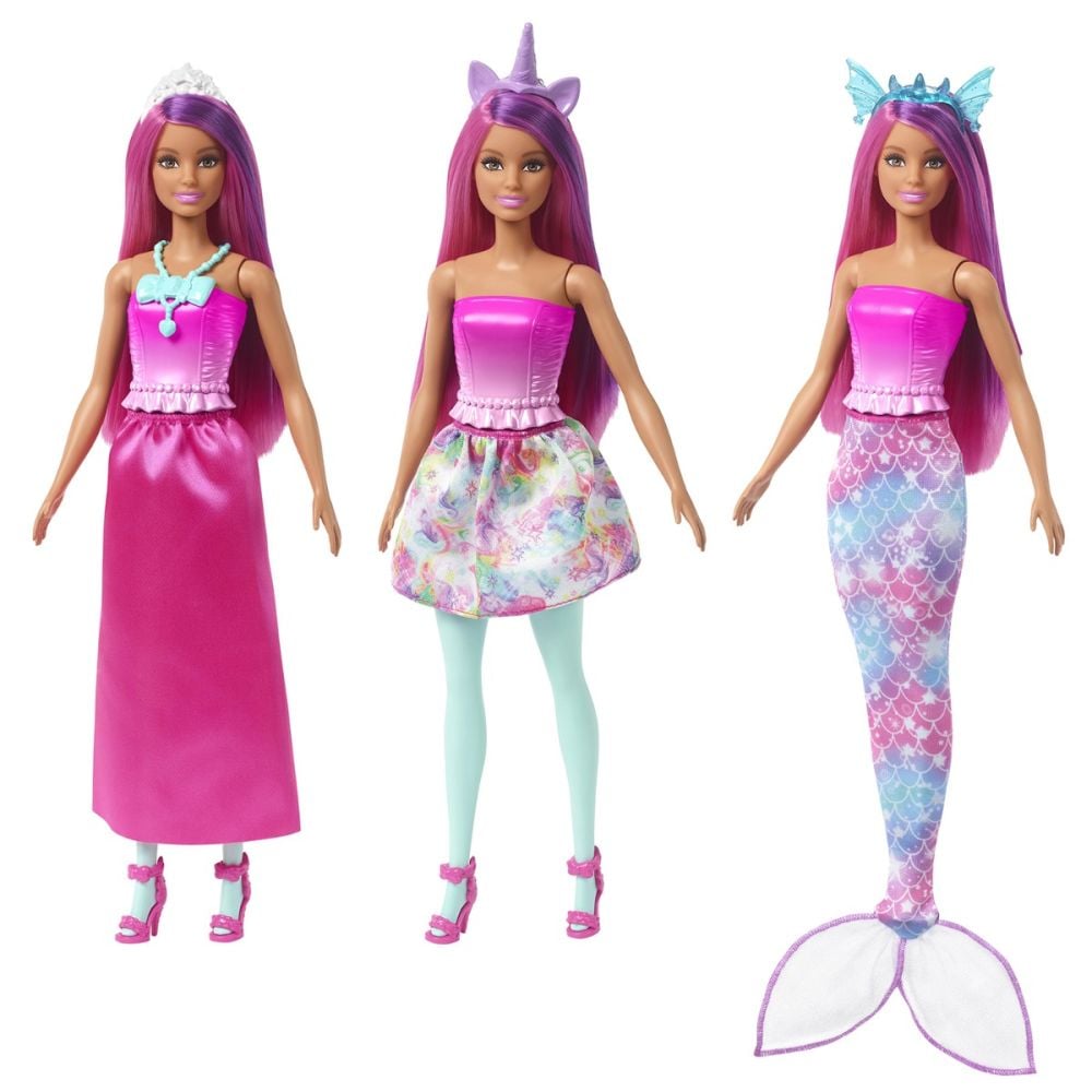 Кукла Русалка, Barbie, Dreamtopia, HLC28