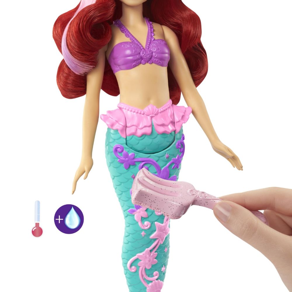 Кукла Малката русалка, Disney Princess, Ariel, HLW00