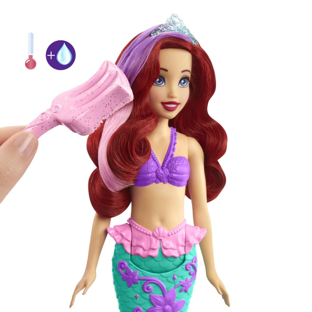 Кукла Малката русалка, Disney Princess, Ariel, HLW00