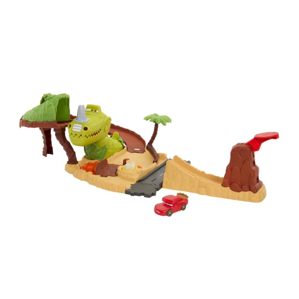 Комплект за игра с количка, Cars, Земята на Дино, HMD74
