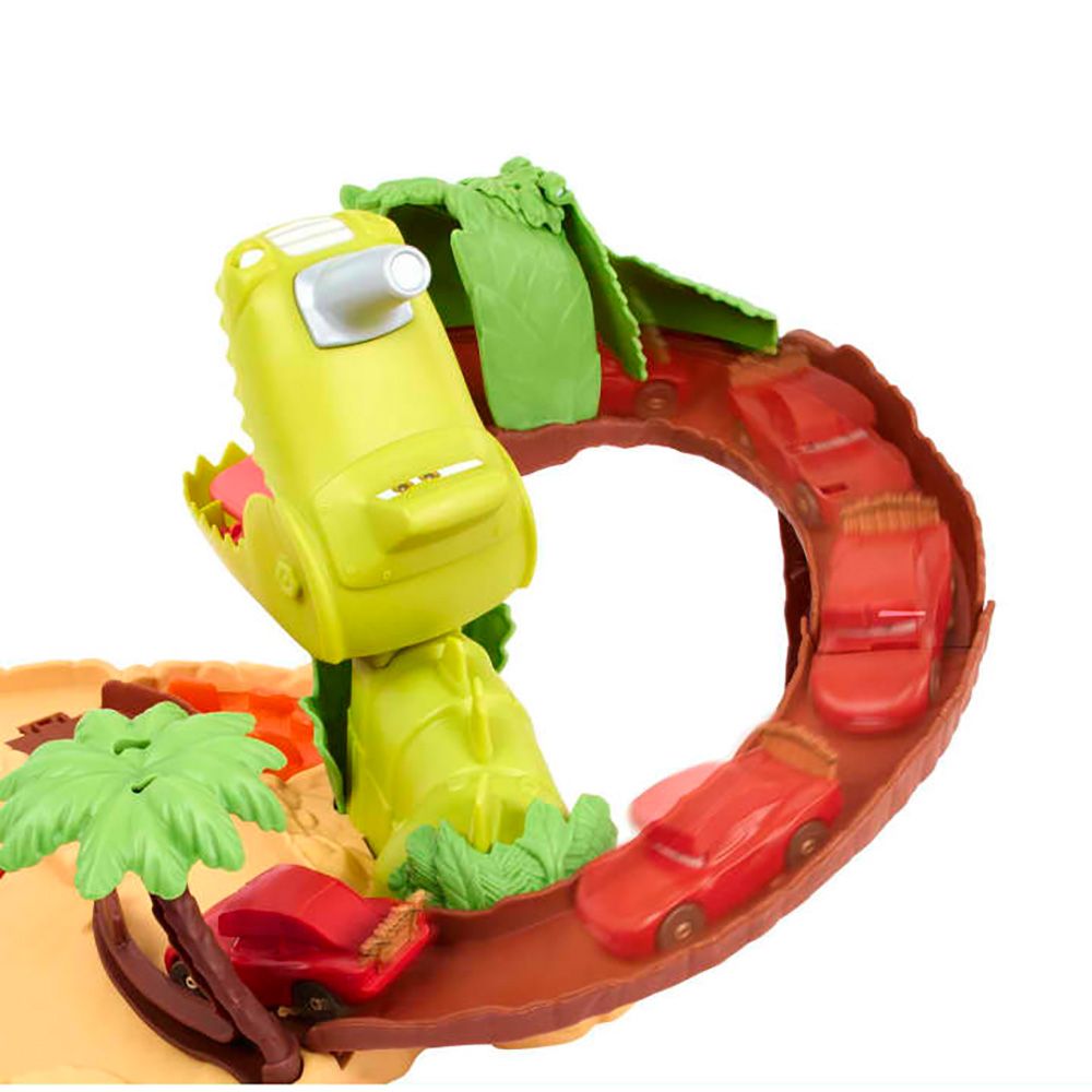 Комплект за игра с количка, Cars, Земята на Дино, HMD74