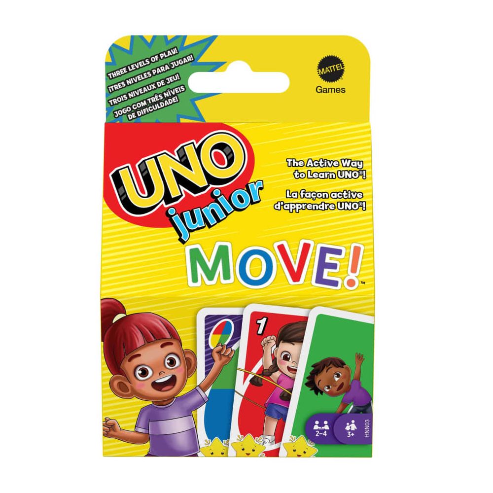 Игра с карти Uno Junior Move, HNN03