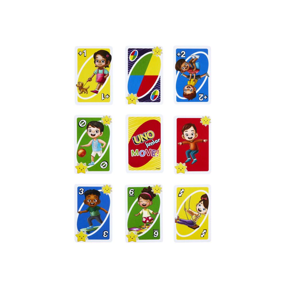 Игра с карти Uno Junior Move, HNN03