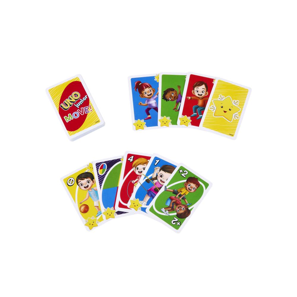 Игра с карти Uno Junior Move, HNN03