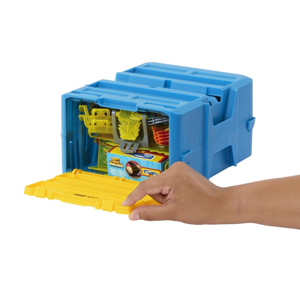 Комплект за игра, Hot Wheels, Box Track Builder, Piste Lightning, HNN38