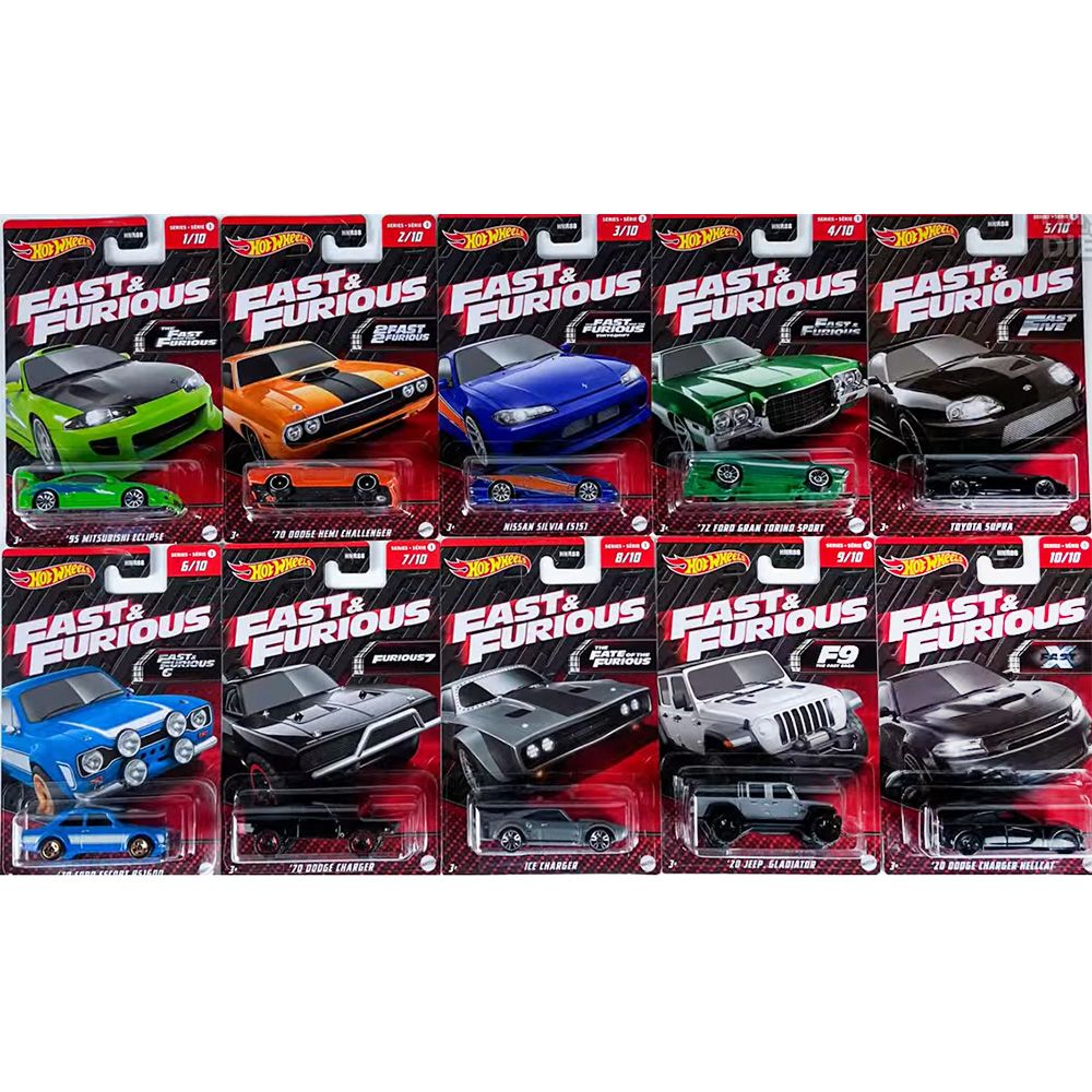 Количка Fast and Furious, Hot Wheels, Ice Charger, 1:64 | Toyzz Shop