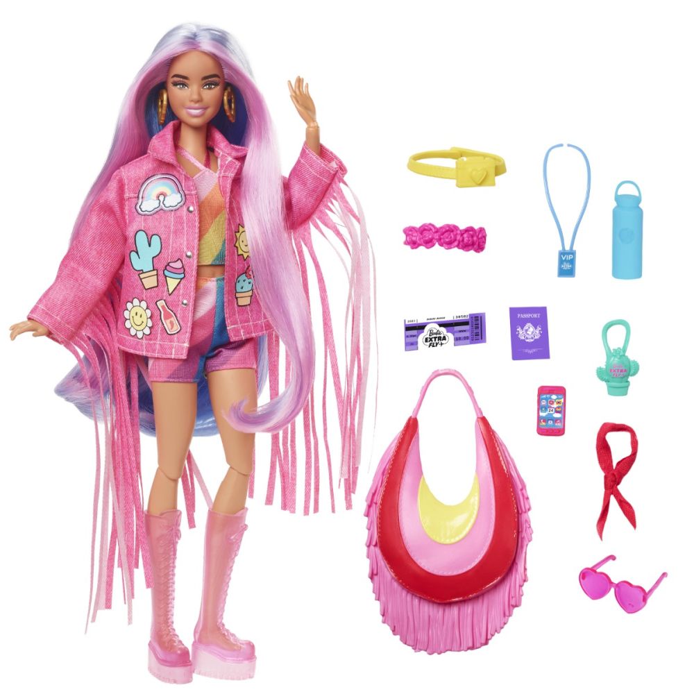 Кукла с аксесоари за фестивал, Barbie Extra Fly Desert, HPB15