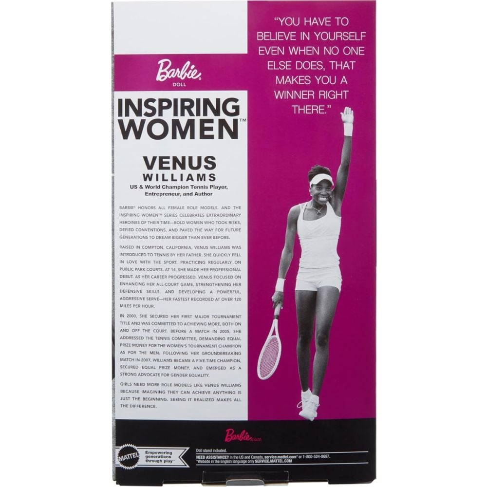 Кукла Barbie Signature, Venus Williams, HRM49
