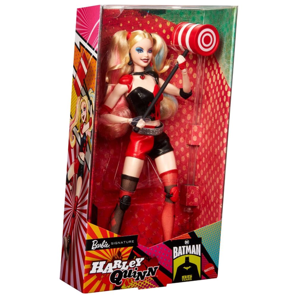 Кукла Barbie Signature, Batman 85Th Anniversary, Harley Quinn, HRM84