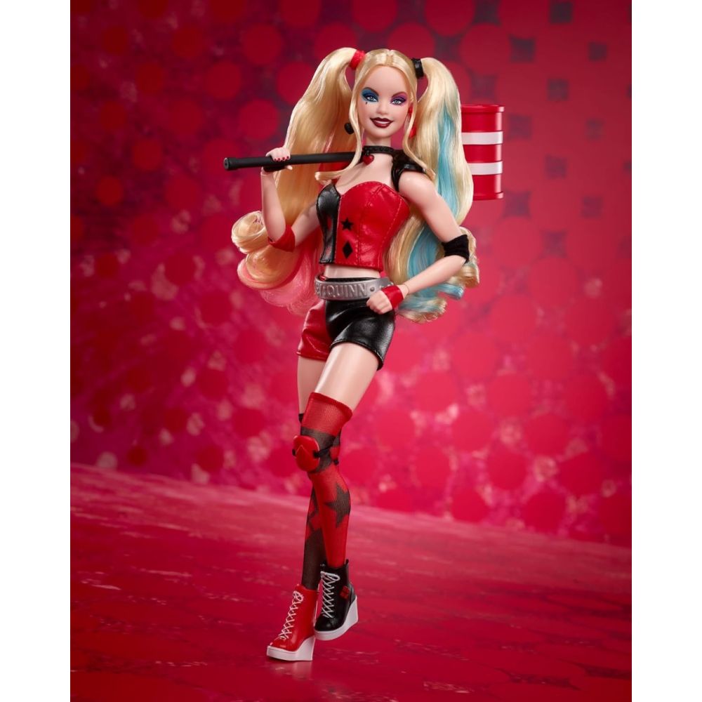 Кукла Barbie Signature, Batman 85Th Anniversary, Harley Quinn, HRM84