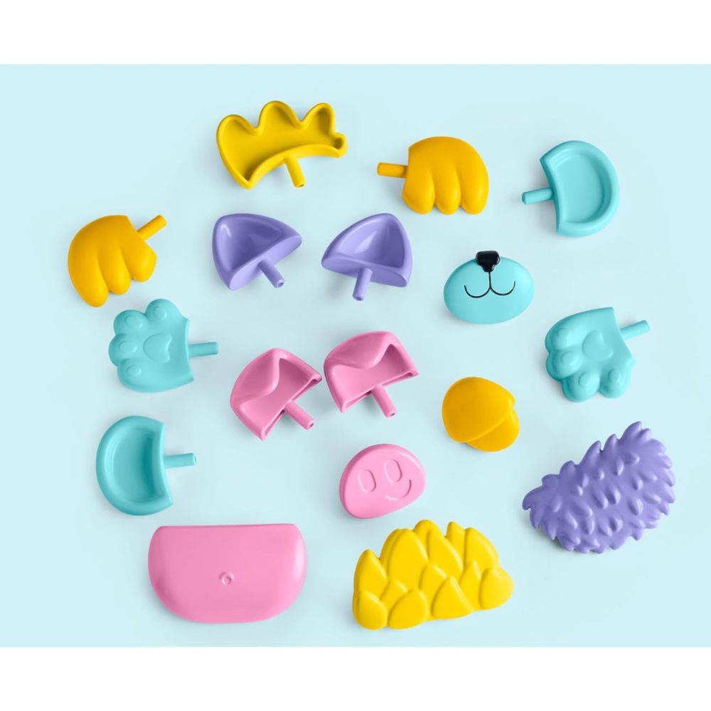 Мече с формички, Fisher Price, Mix and Match Pet, 17 аксесоара HXP18