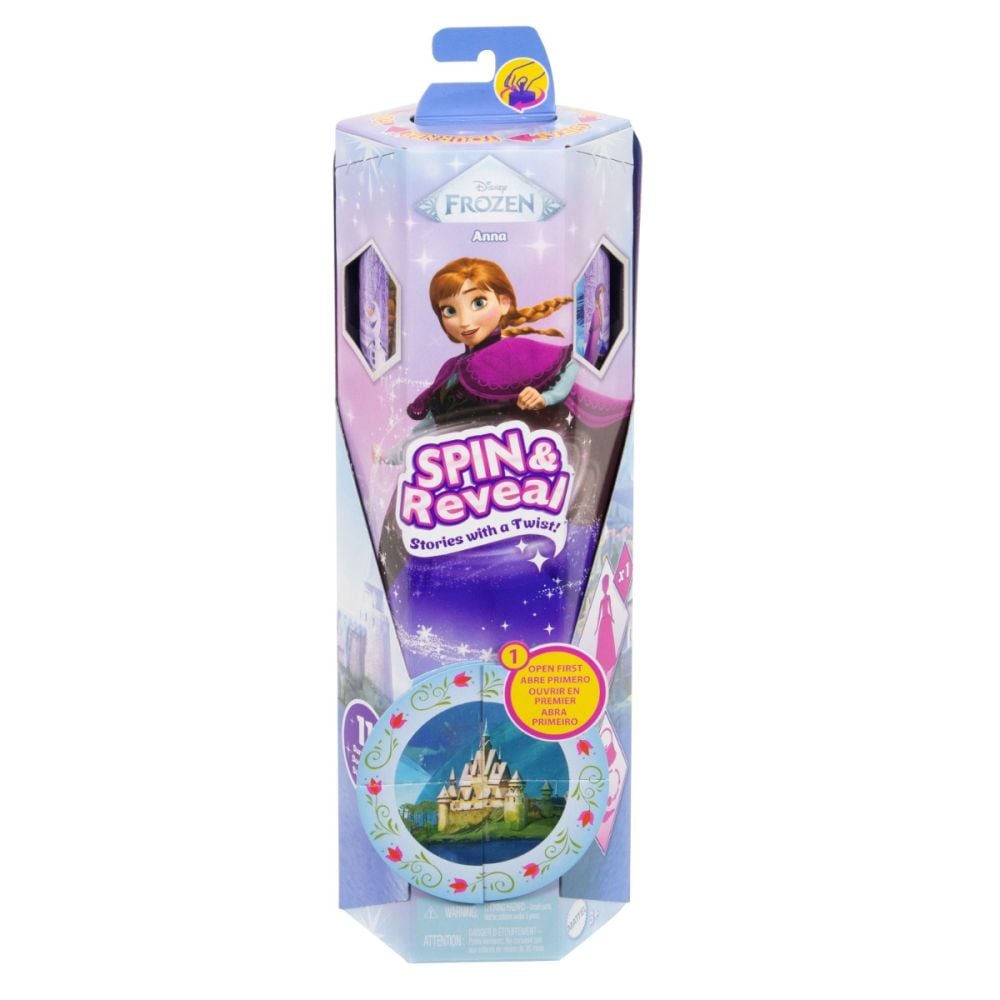 Кукла Disney Frozen, Spin and Reveal, Anna, Wave 2, JBG60