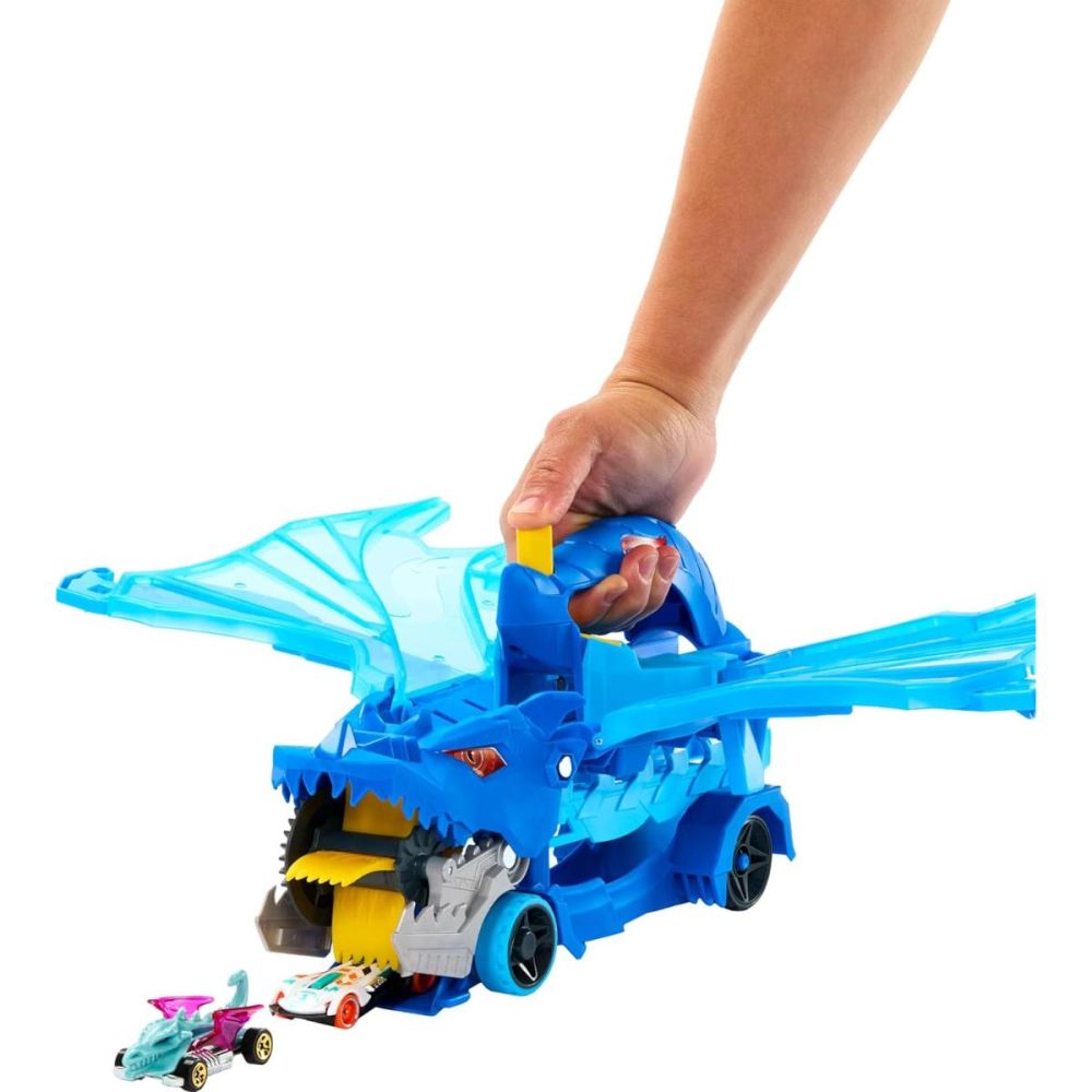 Транспортьор с две колички, Hot Wheels, Dual Dragon Ultimate, JBM72