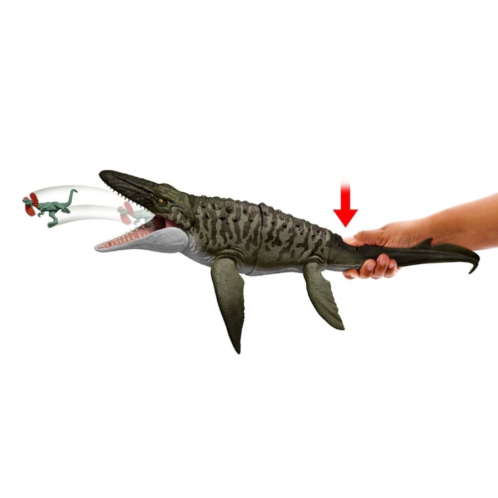 Подвижна фигурка, Jurassic World Rebirth, Bite N Blast, Mosasaurus, JCH00