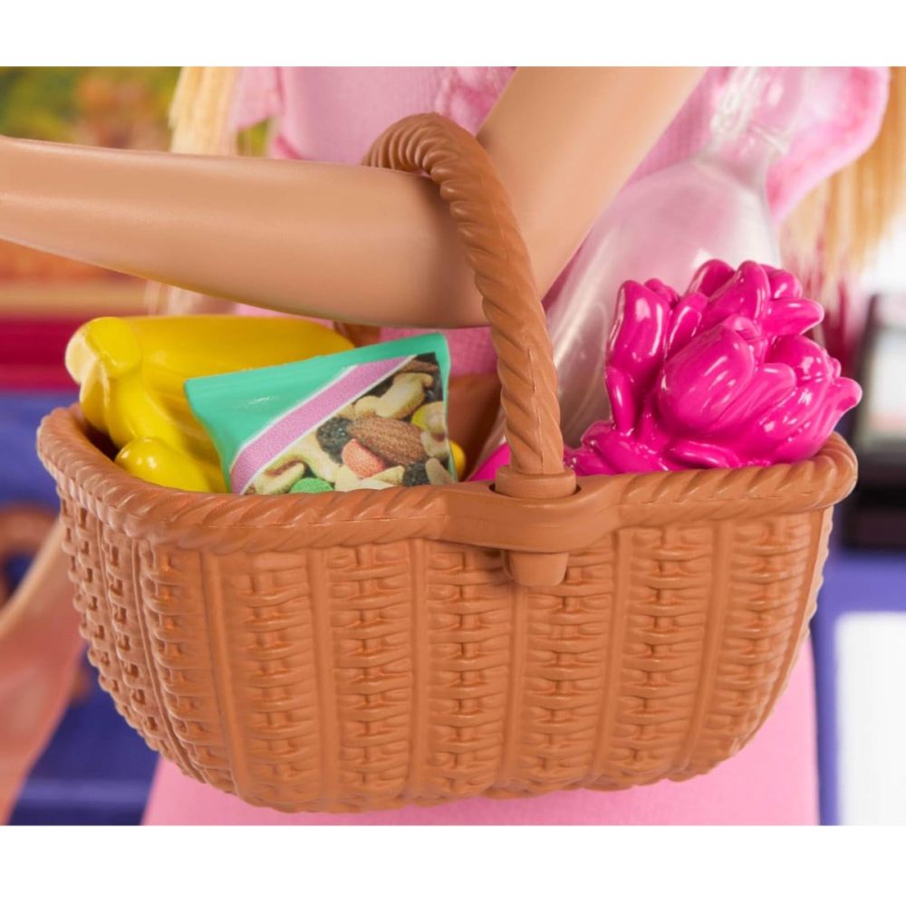 Комплект за игра, Barbie and Teresa Recipe for Friendship, Malibu at the Market, JCT05