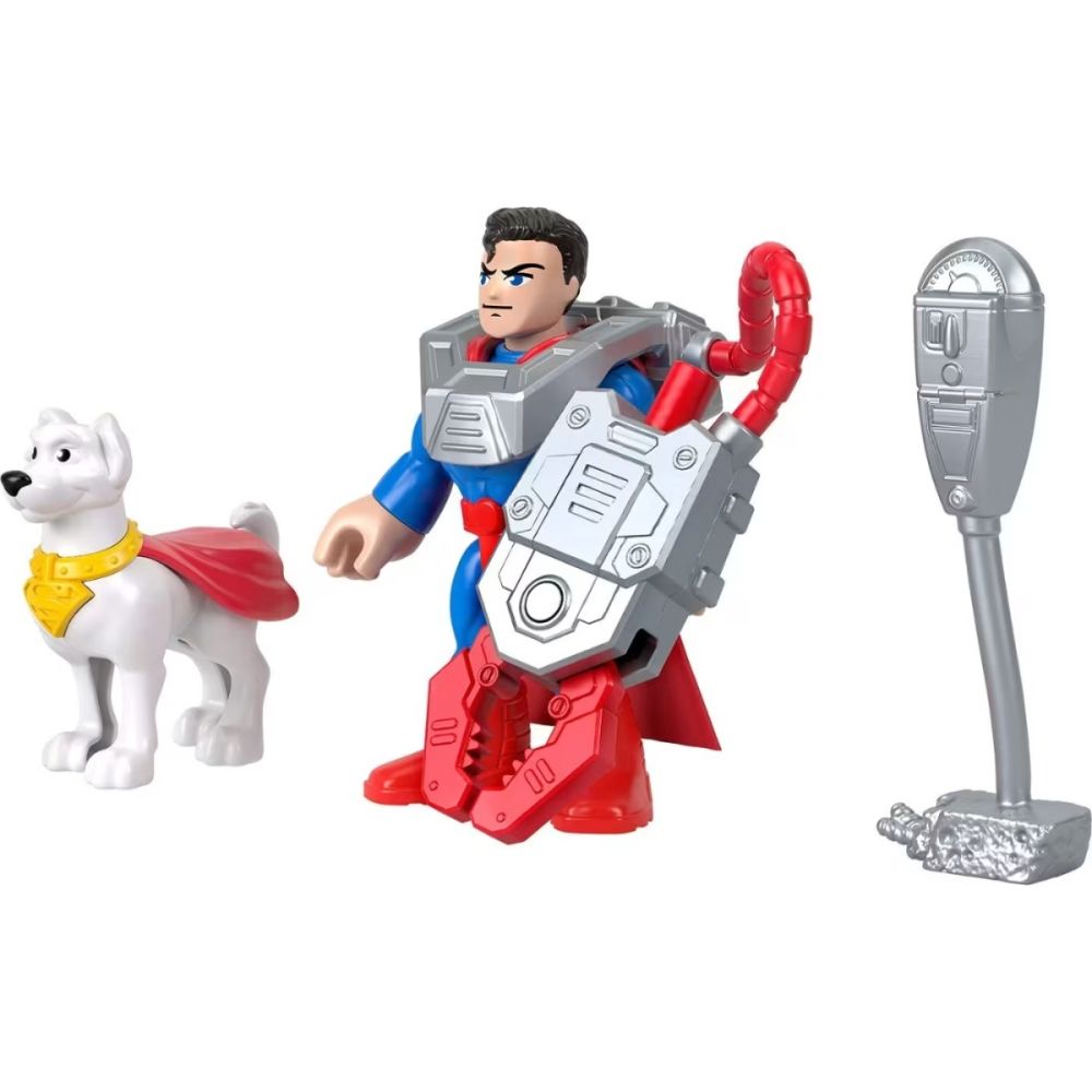 Комплект за игра с фигурка, Imaginext, Metal Force, Superman, JGN60