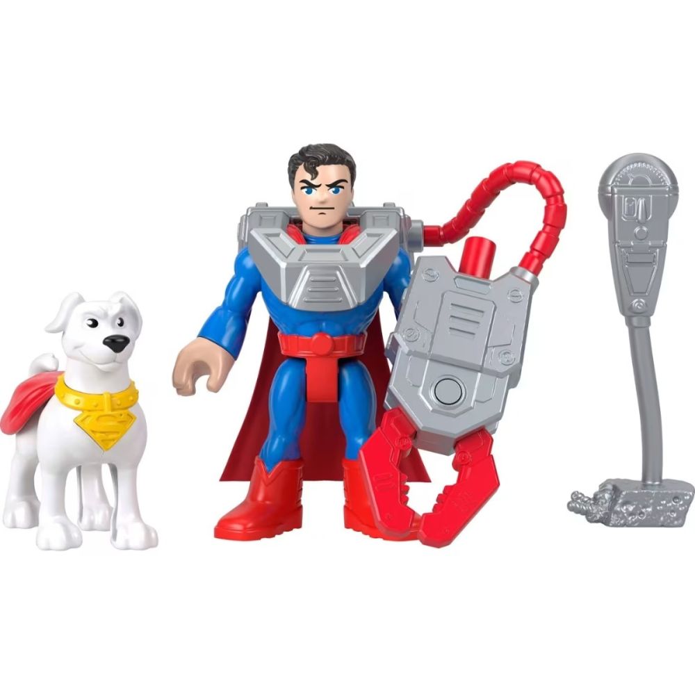Комплект за игра с фигурка, Imaginext, Metal Force, Superman, JGN60