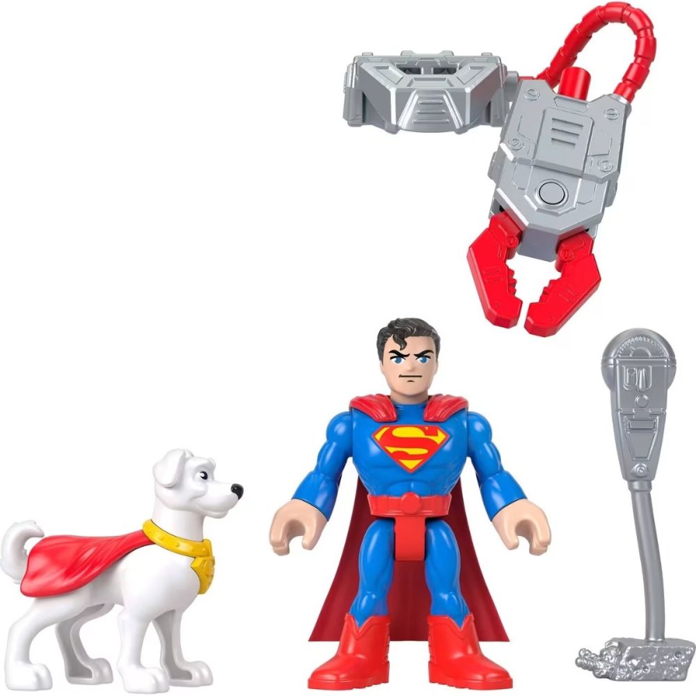 Комплект за игра с фигурка, Imaginext, Metal Force, Superman, JGN60