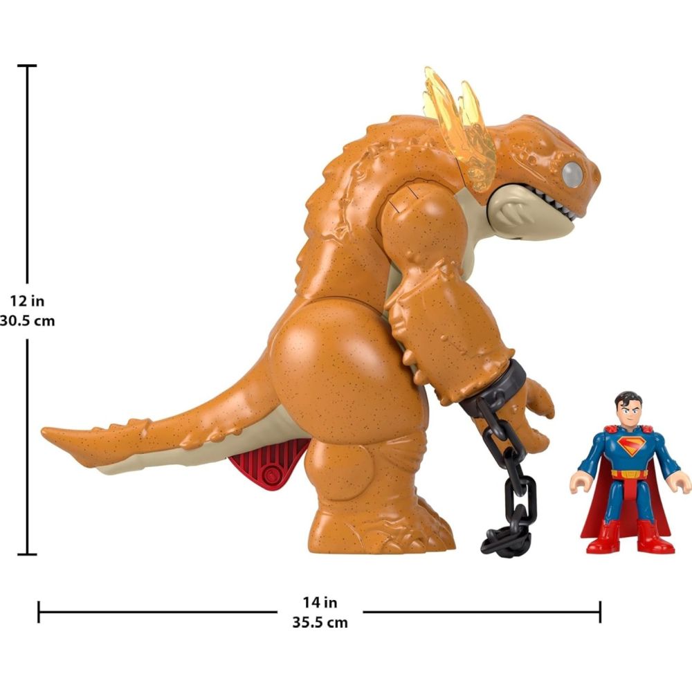 Комплект от 2 фигурки, Imaginext, Сблъсък между Superman и Kaiju Clash, JDL07